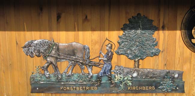 Forstbetrieb Kirchberg Schild